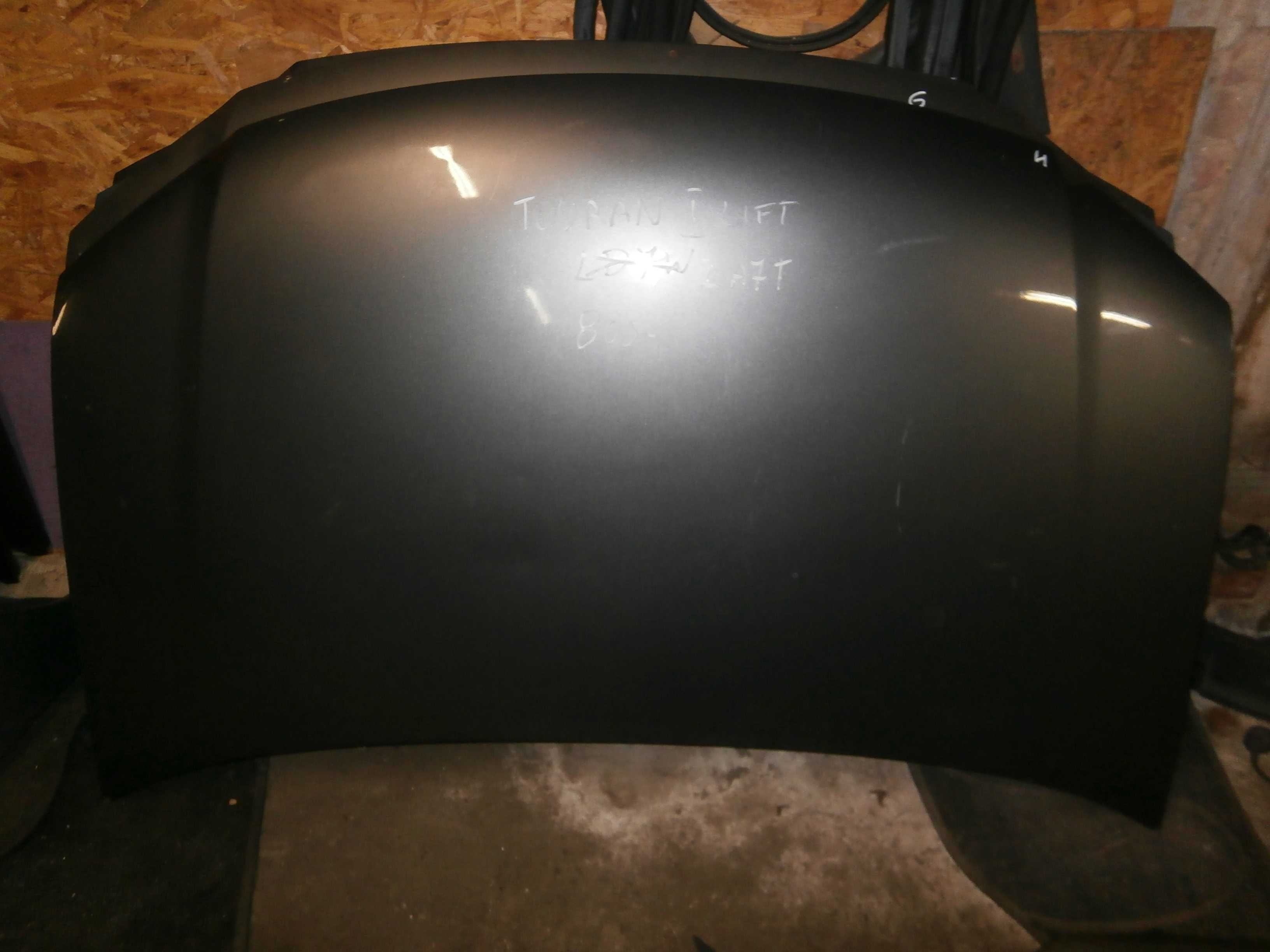 vw touran I lift maska szara LA7T