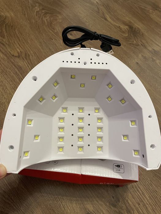 Lampa LED na USB do paznokci do lakierów hybrydowych hybryda