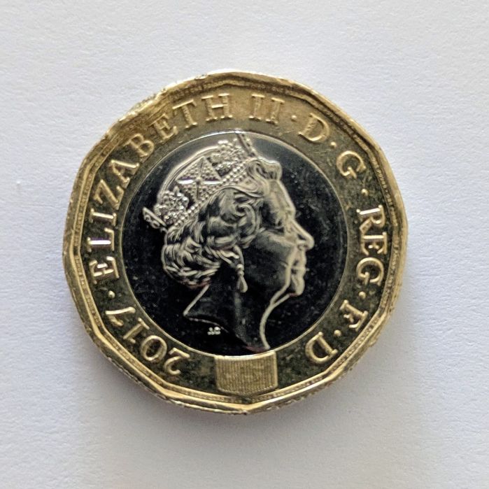 Moeda de 1 pound de 2017