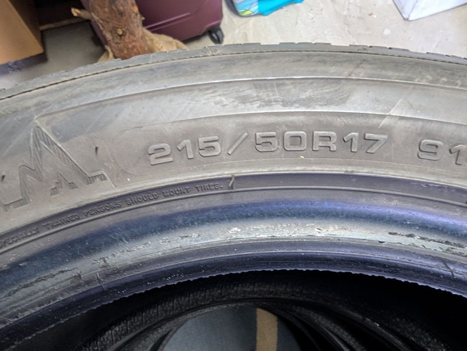 Komplet 4 opon zimowych 17"