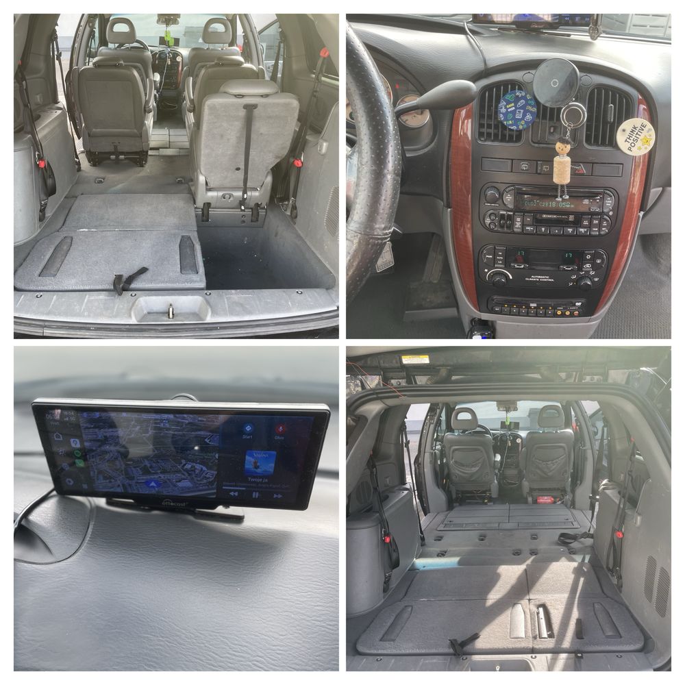 Chrysler grand voyager stown&go 2,8l 2007r limited. Sprawny 100%
