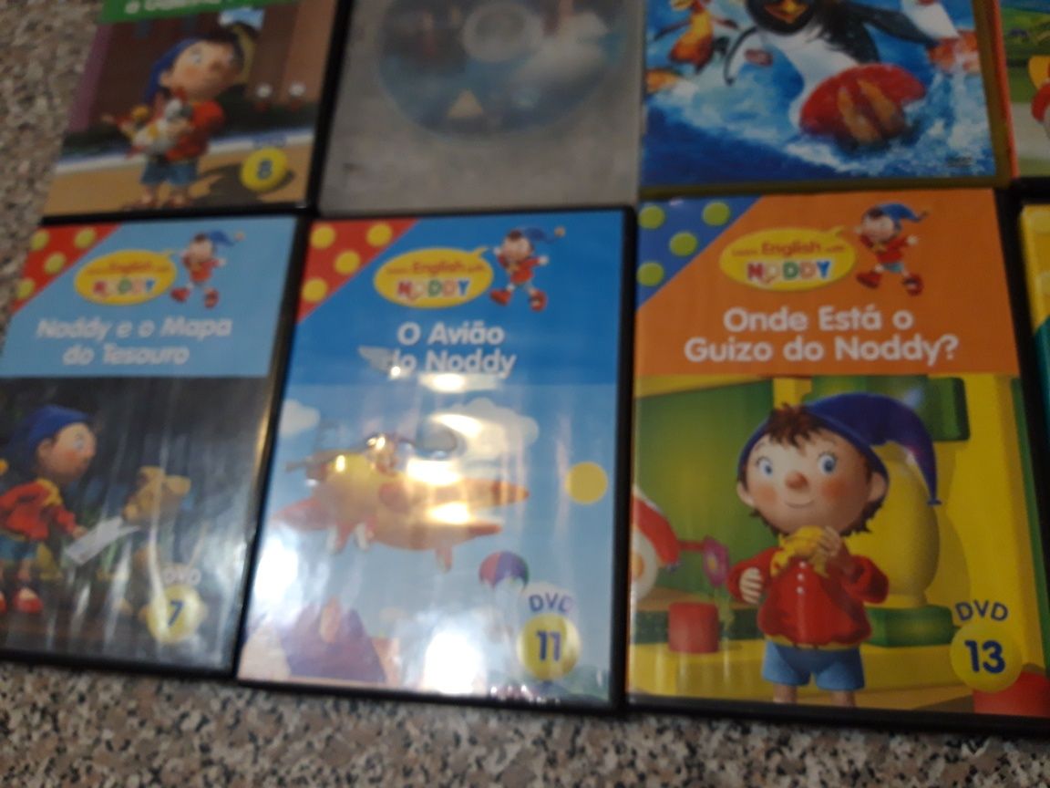 Conjunto de 15 Dvds Originais Infantis