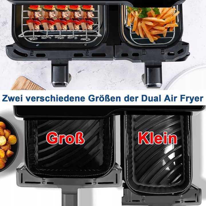 Zestaw akcesoriów do frytkownicy Tefal EY9018 Dual Easy Fry 5,2L