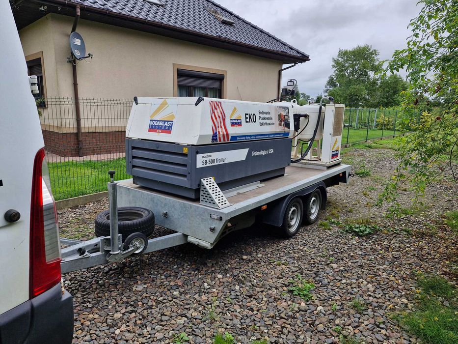 Soda blast systems sb-500 piaskarka sodowanie czyszczenie powierzchni