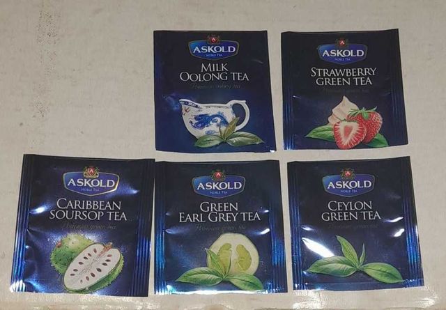 Продам ПОРОЖНІ чайні пакетики ASKOLD