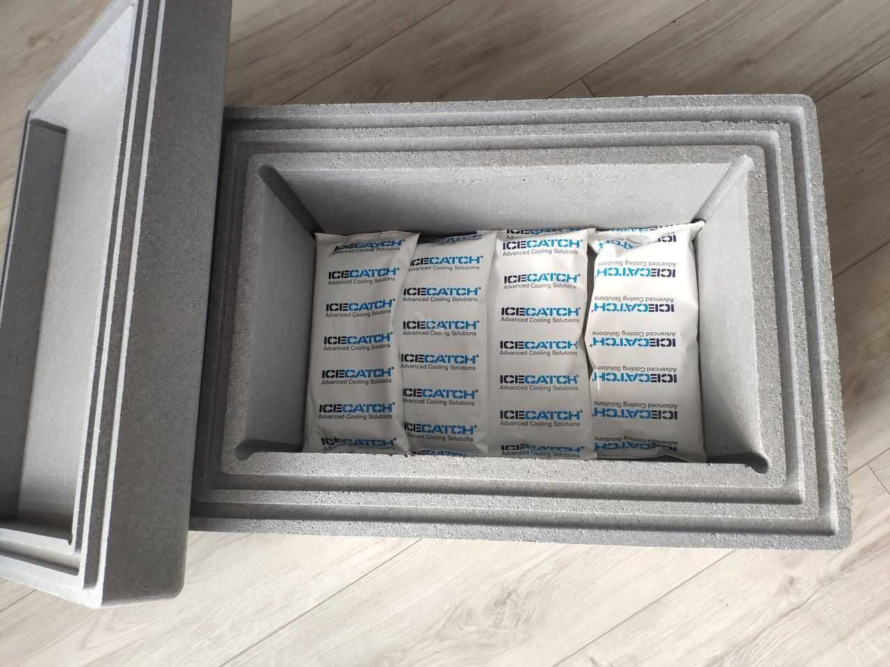 HIT Lodówka styropianowa, pojemnik termoizolacyjny *4 wkłady GRATIS