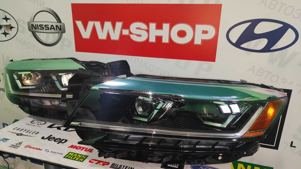 Фара VW Passat B9 USA LED адаптивная (afs+)