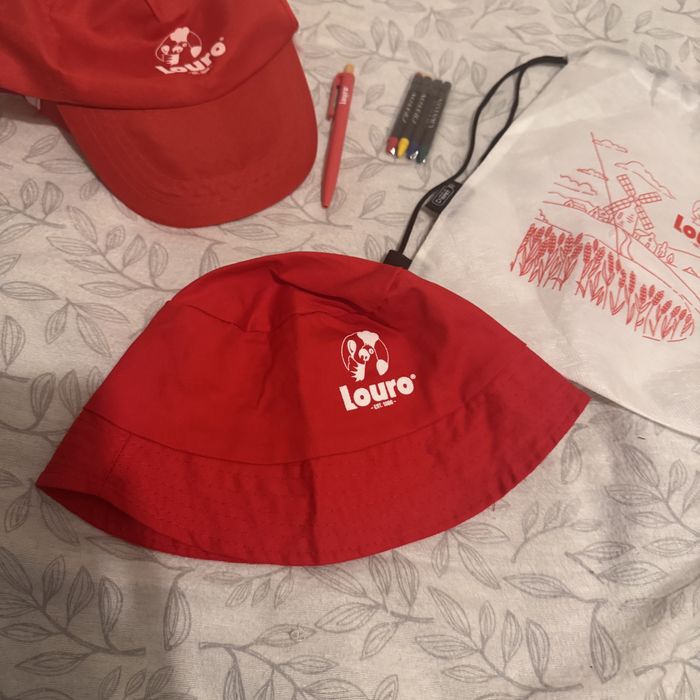 SUPER PROMOÇÃO – Pack 4 peças Louro (boné + chapéu + saco + caneta)