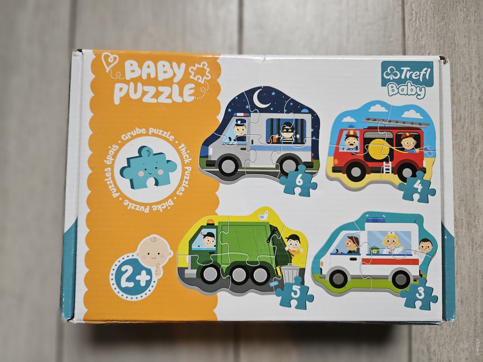 Puzzle Trefl Baby Pojazdy 2+