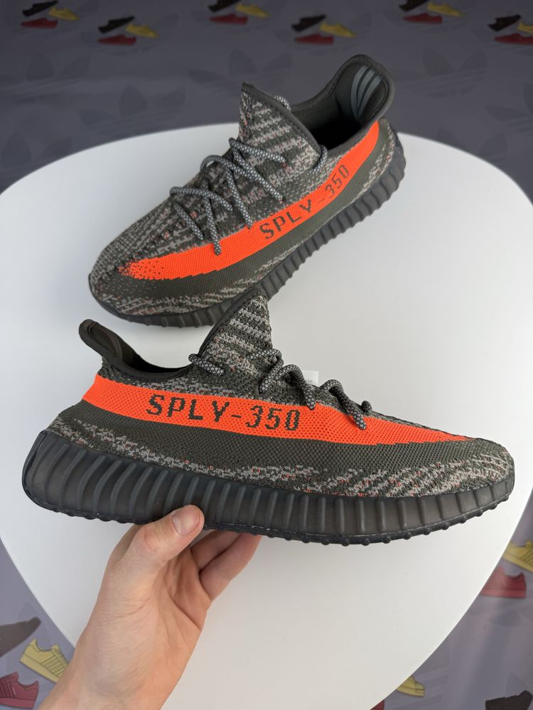 ОРИГІНАЛ 100% Adidas Yeezy Boost 350 V2 Carbon Beluga | HQ7045 кроси