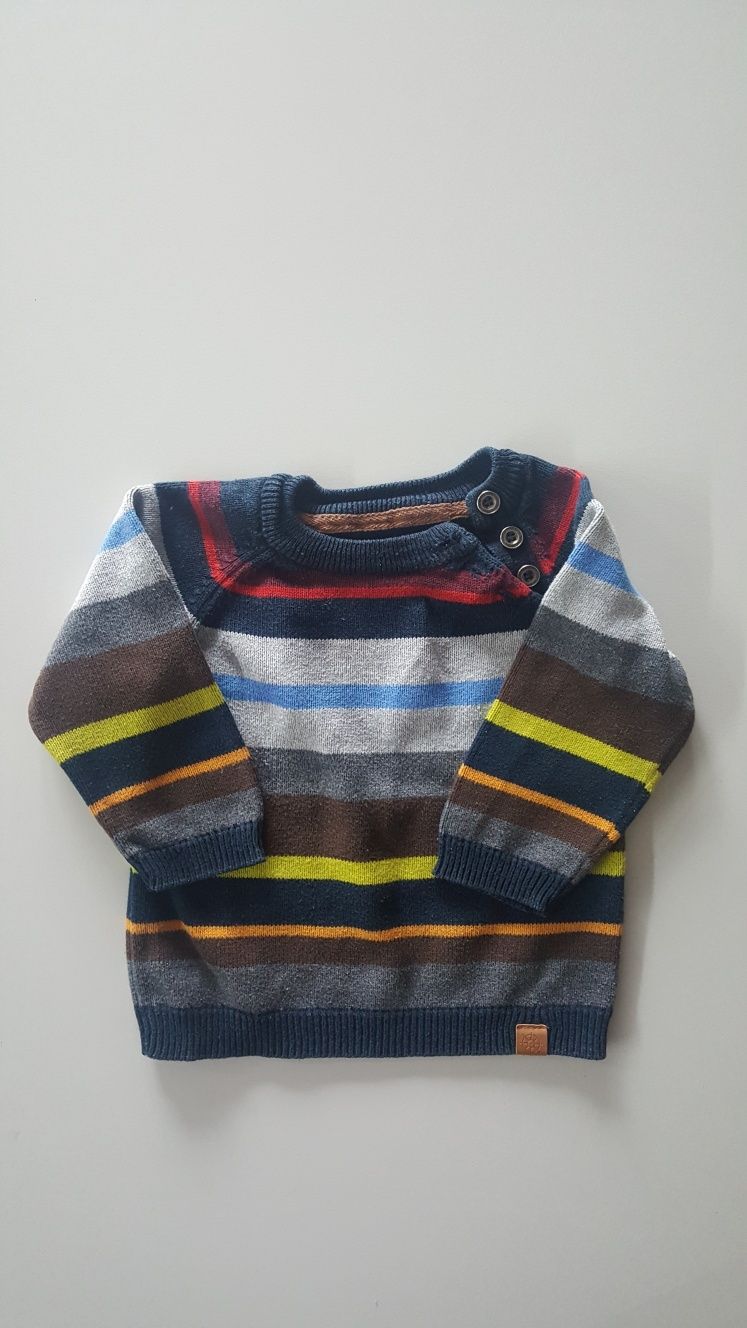 Sweter chłopięcy H&M rozmiar 68