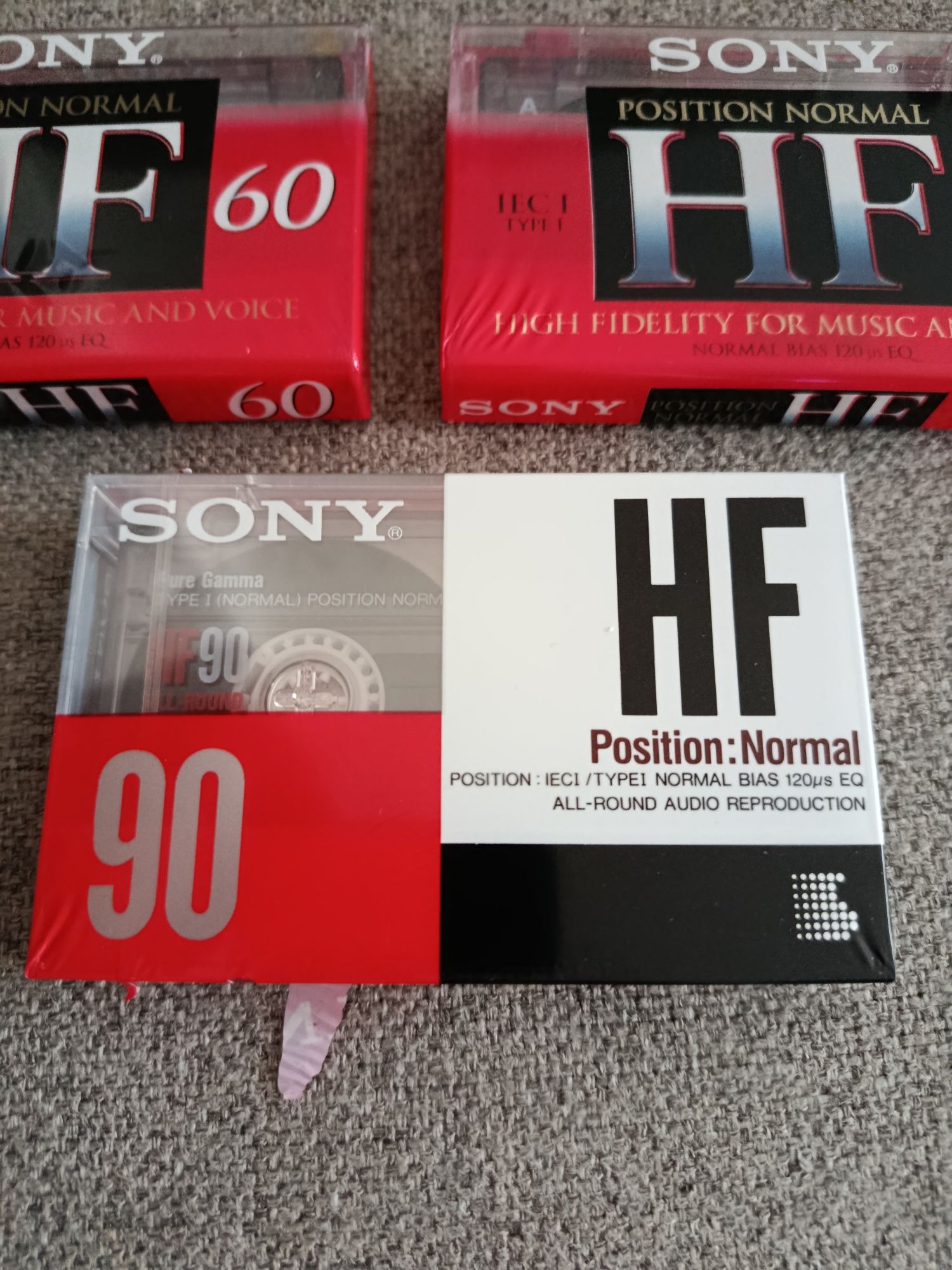 Lote Cassetes Sony - Seladas