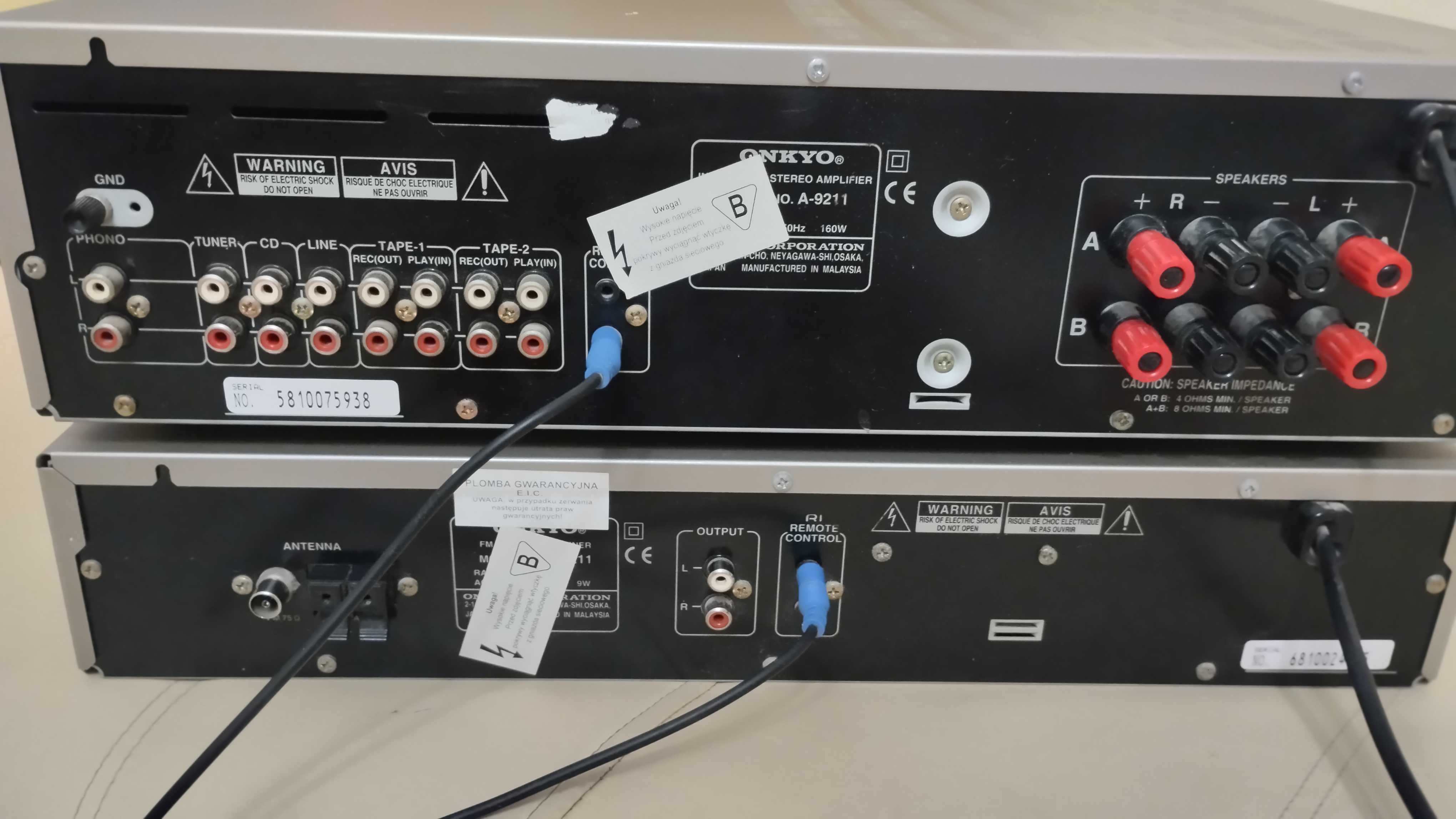 Wzmacniacz stereo Onkyo 9211