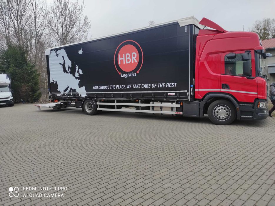Usługi transportowe TIR BUS ciężarówka solówka PRZEPROWADZKI Transport