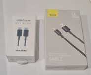 Кабель для зарядки Usb- Type-C ,Type-C- Type-C,