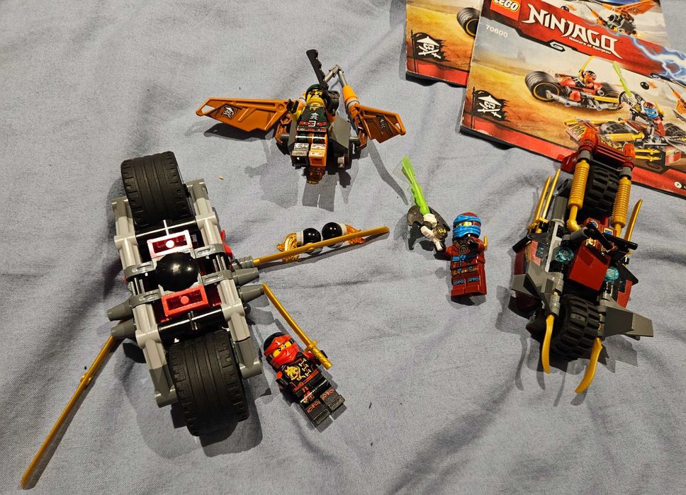 Lego 70600 Ninjago Pościg na motocyklu.