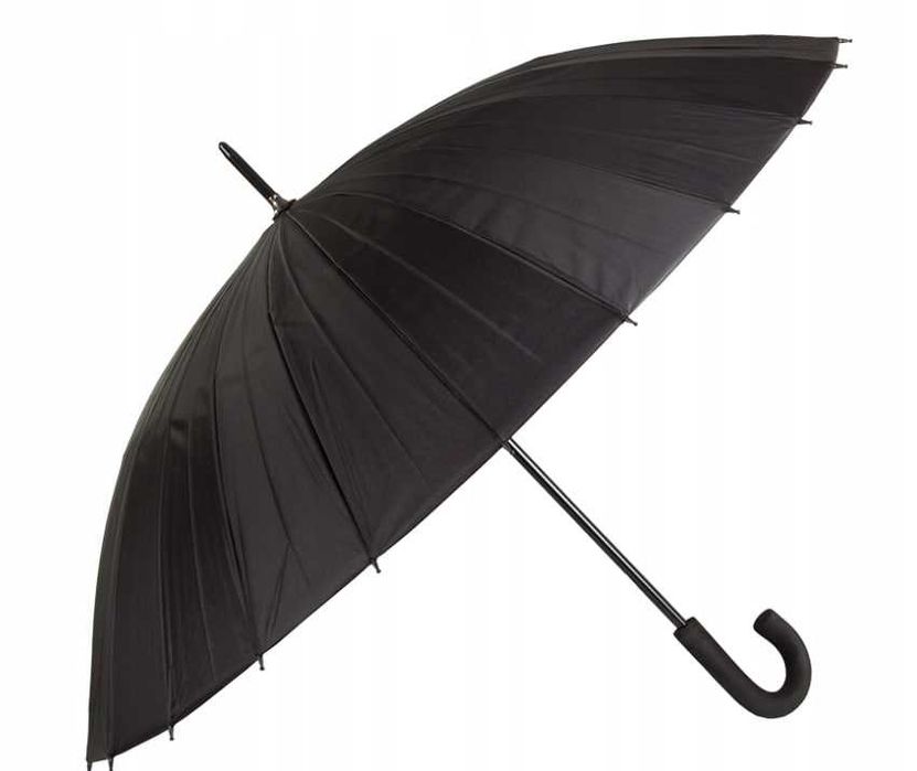 Parasol Automatyczny 82 cm – Klasyczny Czarny, Automatyczny Mechanizm