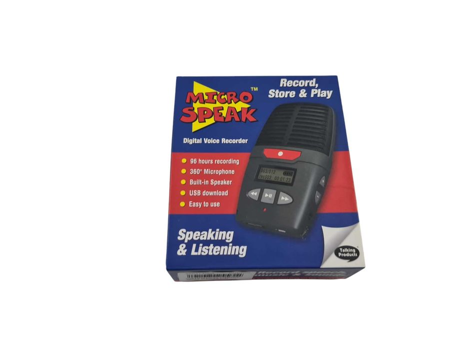 Micro Speak kompaktowy cyfrowy dyktafon