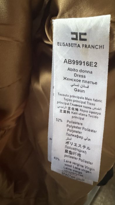 Сукня платье elisabetta franchi оригінал італія нове