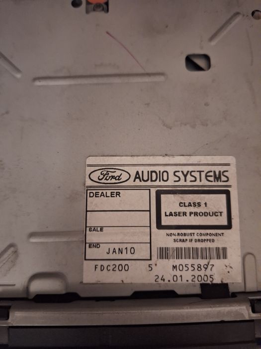 Radio CD Ford 6000CD