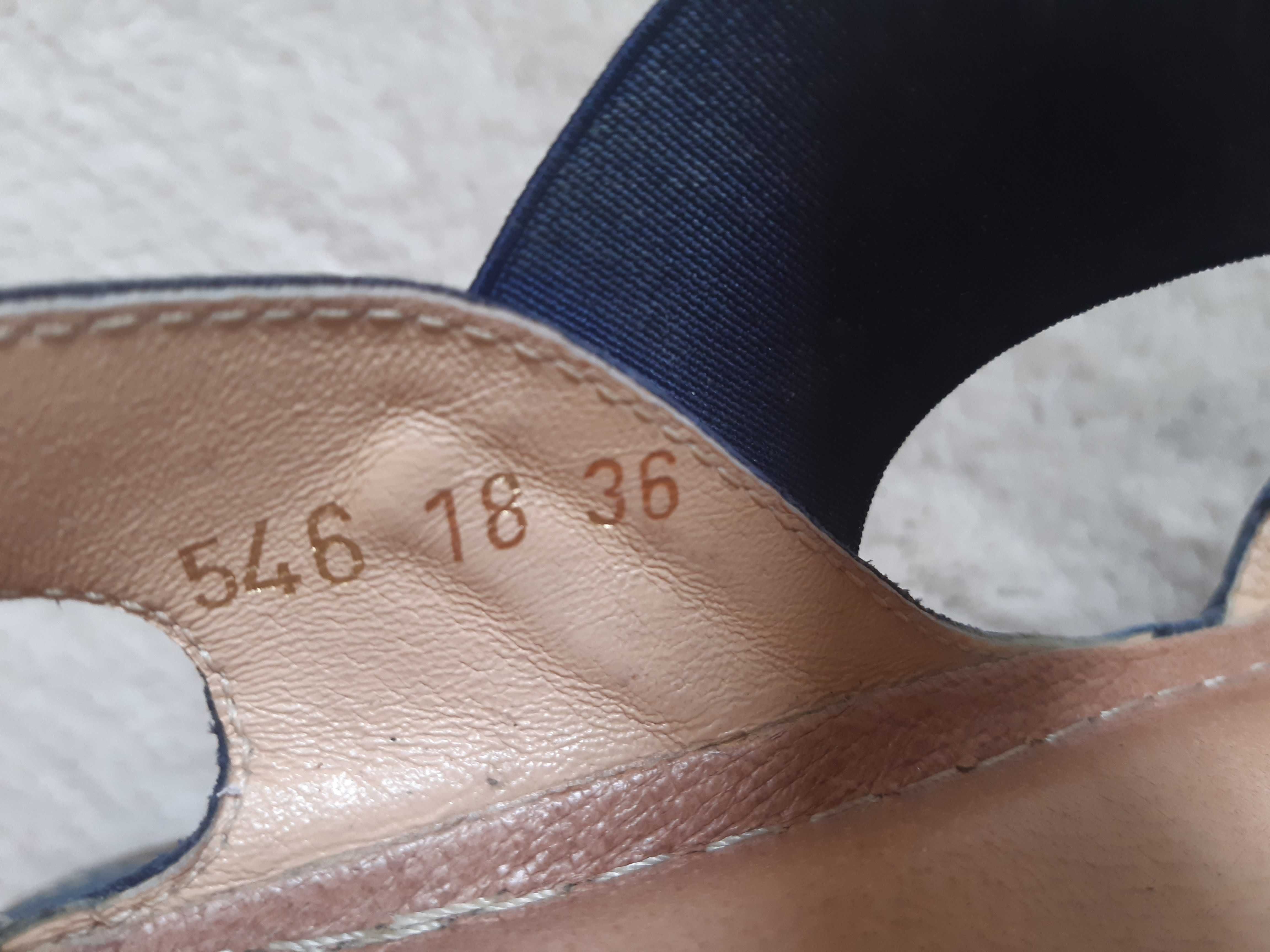 Wygodne skórzane sandały ARS Comfort, rozmiar 36