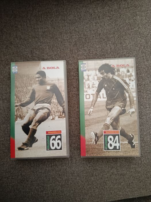 VHS - Seleção Portuguesa - Mundial 66 e Europeu 84