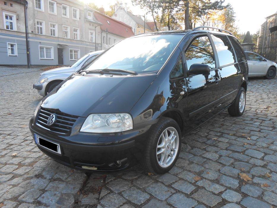 VW SHARAN 1.9Tdi 130KM Zarejestrowany Klimatronic 7-osobowy 6-biegowy