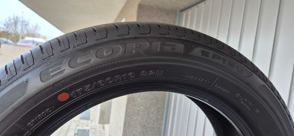 Opony letnie Bridgestone Ecopla EP150 175/60/16 82H!Jak nowe!2023!