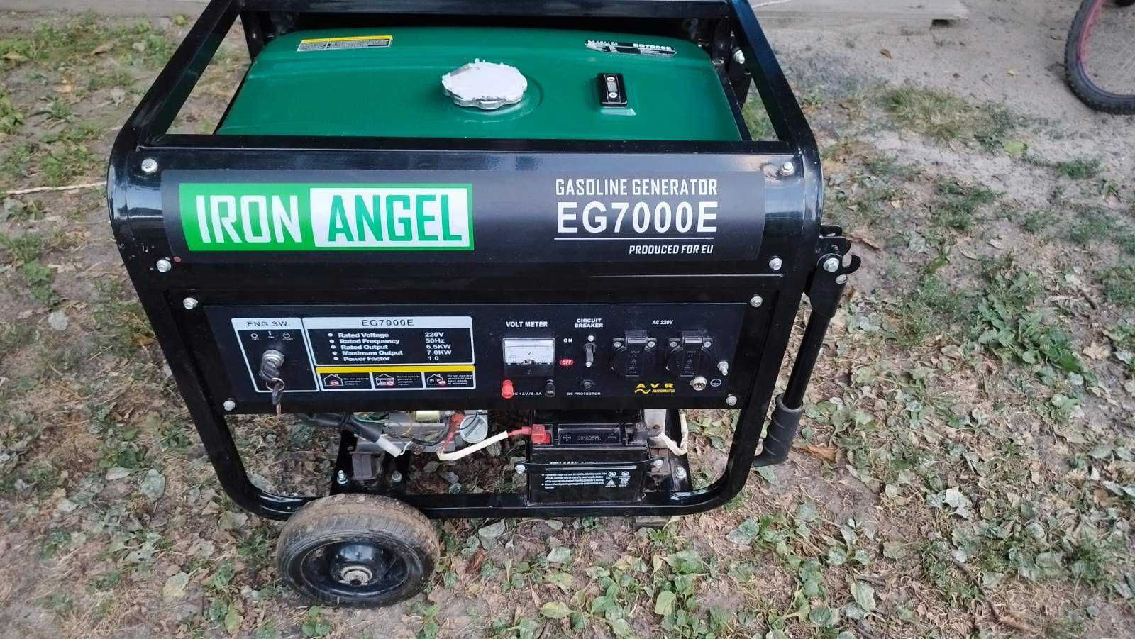 Генератор бензиновый Iron Angel EG 7000 E