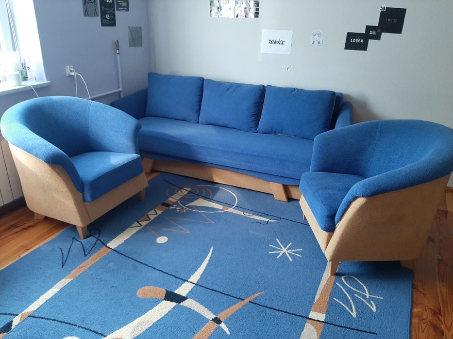 Kanapa sofa komplet wypoczynkowy