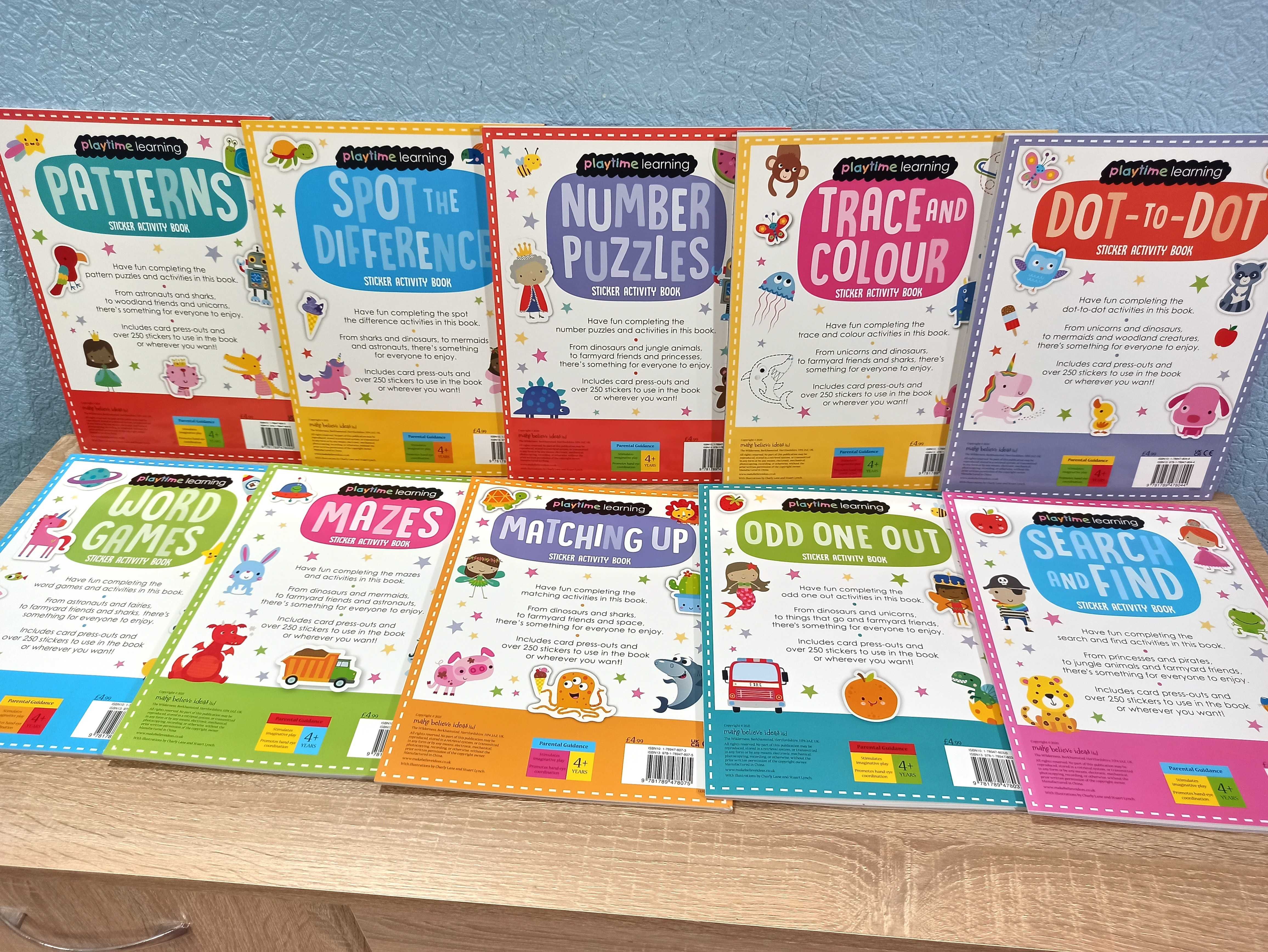 Книжки англійською Sticker activity book Розвиваючі книги для дітей