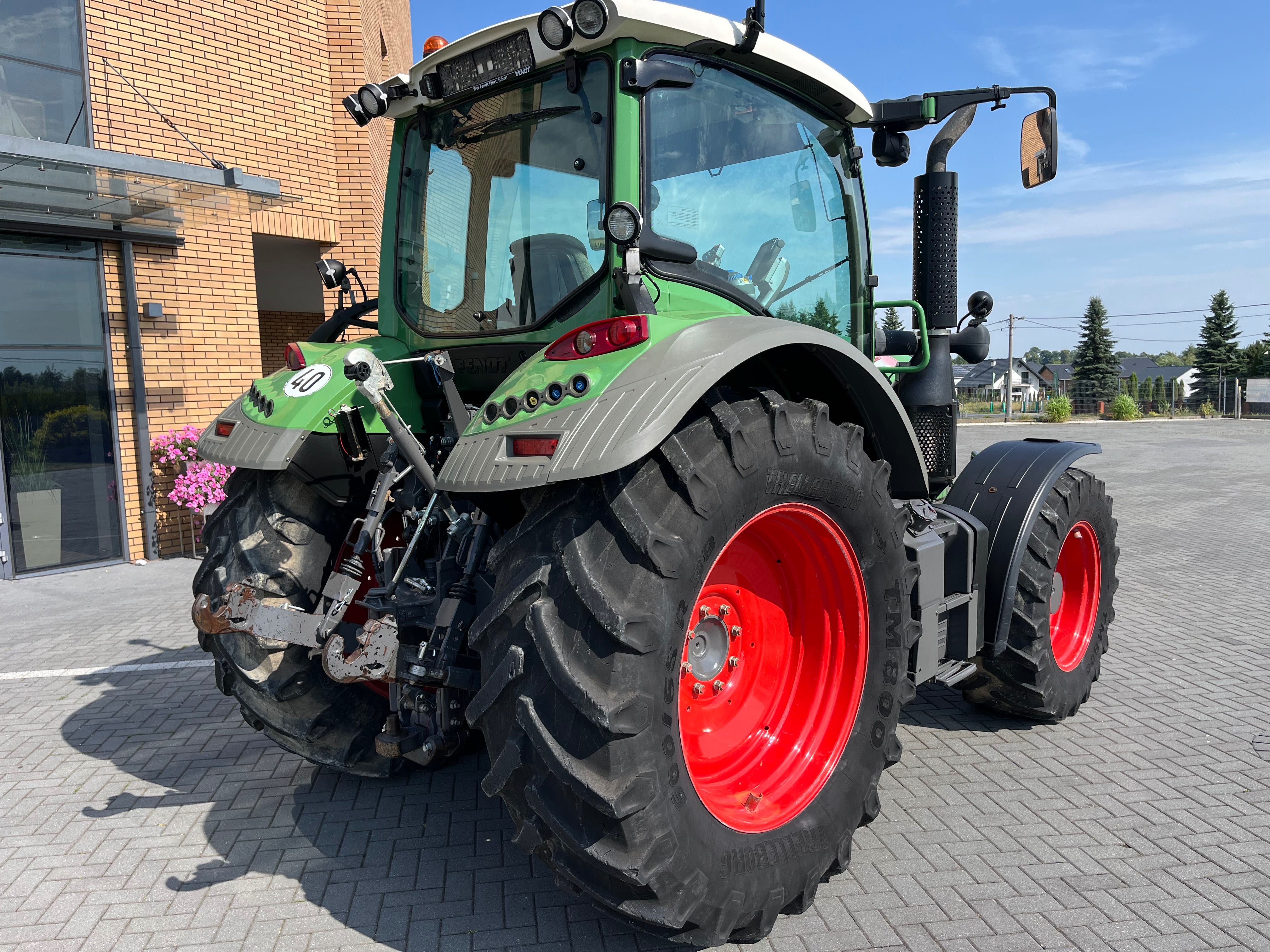 Fendt 512 VARIO TMS miękka oś sprowadzony TUZ Idealny stan 3800mth