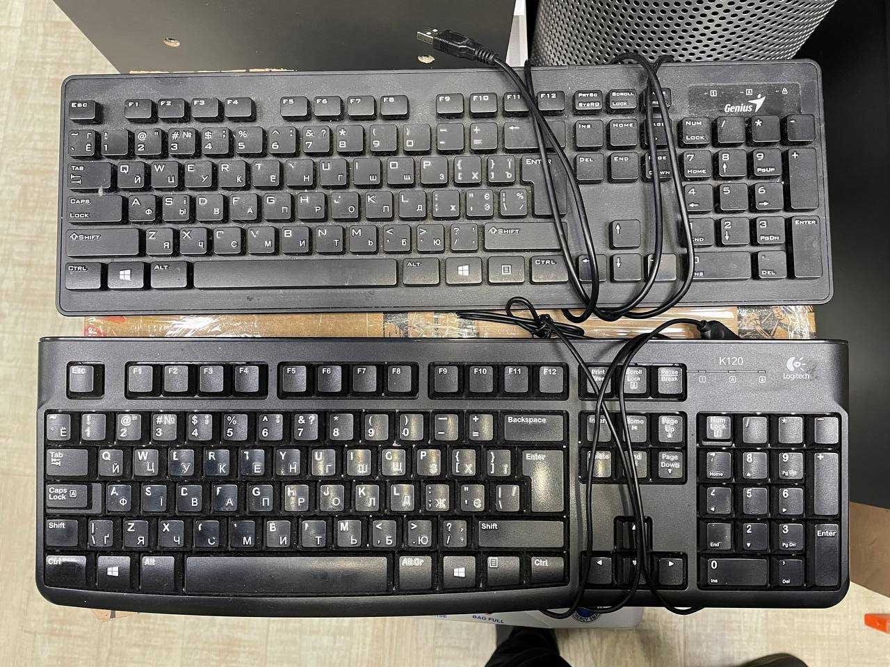 Клавіатури Logitech K120 forBusiness/Genius GK-150001/SVEN Standard310