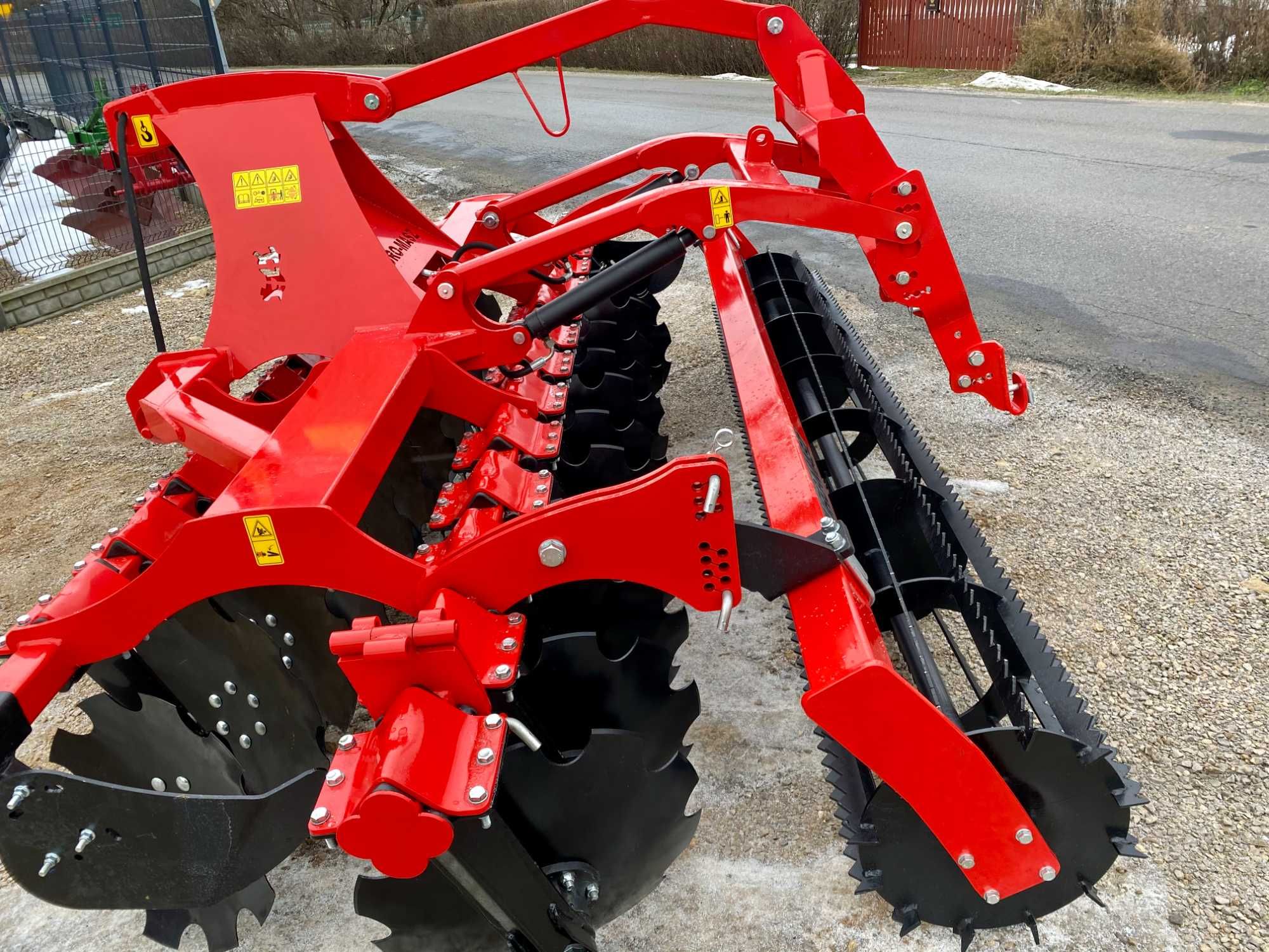 AGREGAT TALERZOWY wał rurowy talerze fi 510/560/strunowy  EURO-MASZ