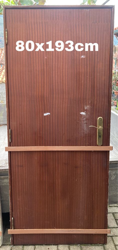 Portas de interior em mogno em bom estado