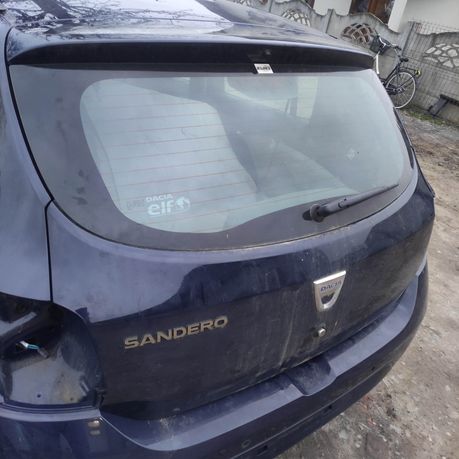 Dacia Sandero II lifting klapa granat bez uszkodzeń
