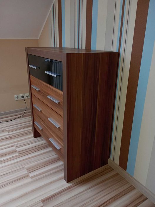 Meble do sypialni łóżko 160x200 cm szafki nocne komoda