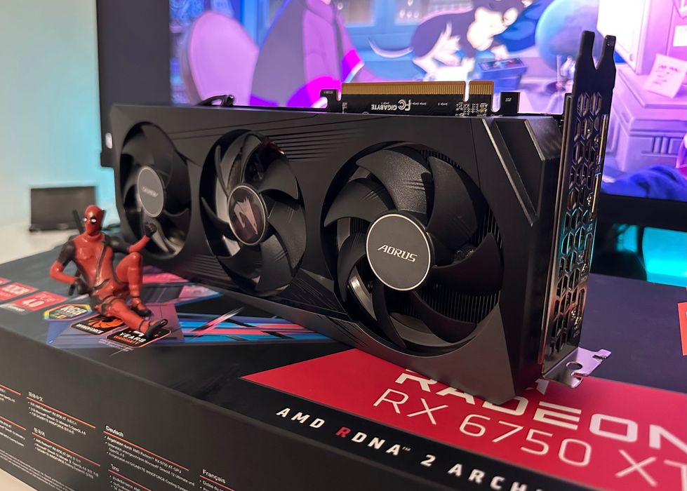 Karta graficzna Gigabyte Aorus Radeon RX 6750 XT Elite 12GB