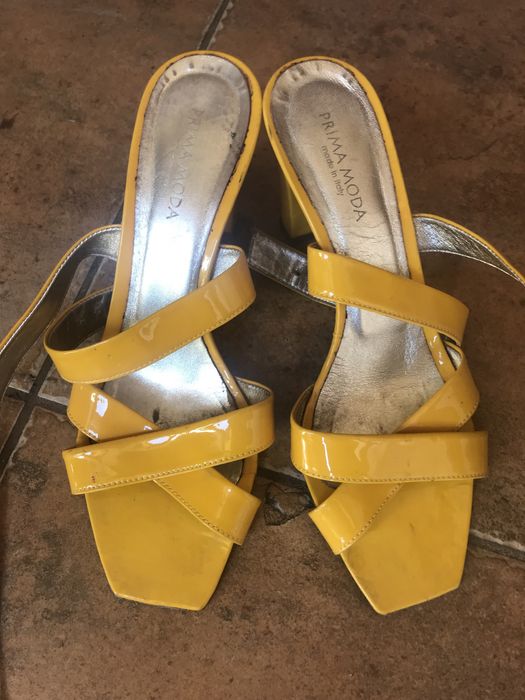 Prima moda Sandaly skórzane 39