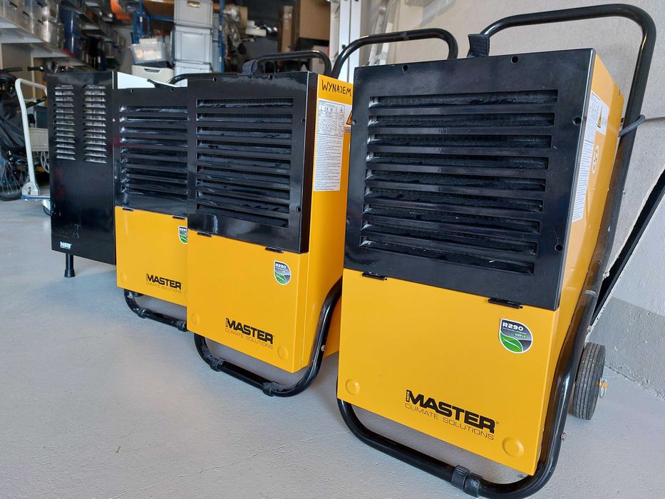 Osuszanie tynków, posadzek - Wynajem osuszaczy powietrza, wentylatorów