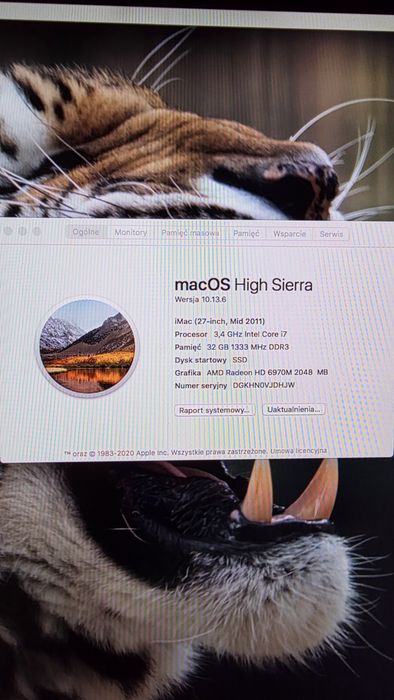 Komputer Aple iMac 27