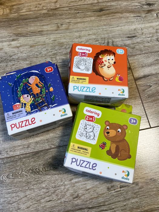 Пазли Dodo для діток, крупні елементи!