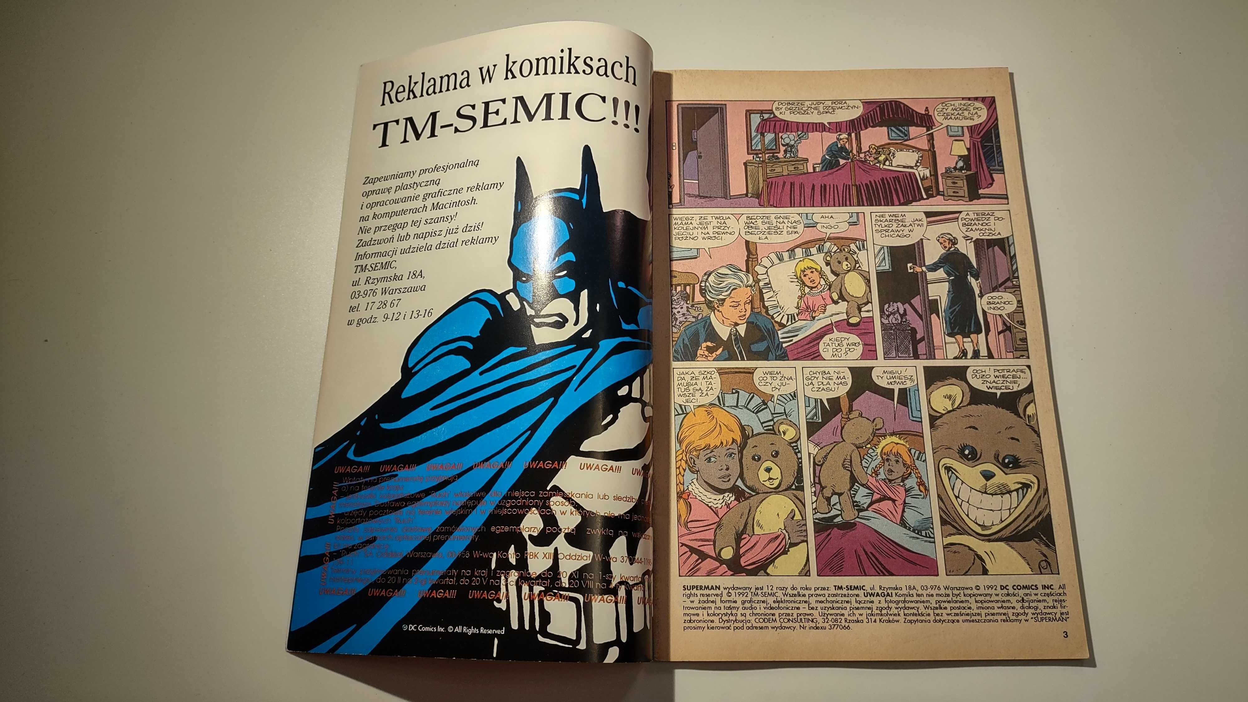 Superman 11/1992 TM-Semic