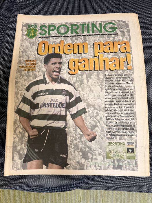 Jornais antigos SPORTING