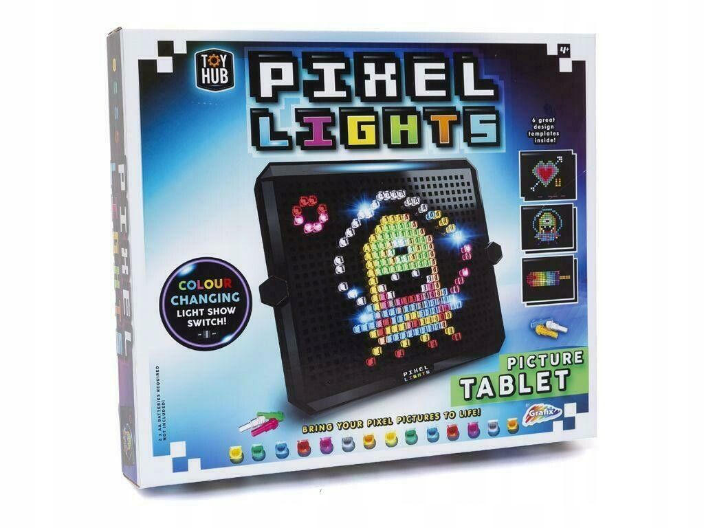 układanka mozaika świecąca led pixel edukacyjna