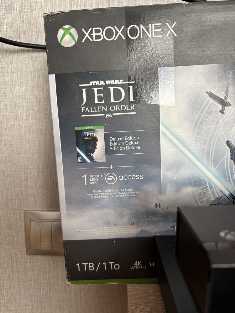 xbox one X 1 Tb чорна