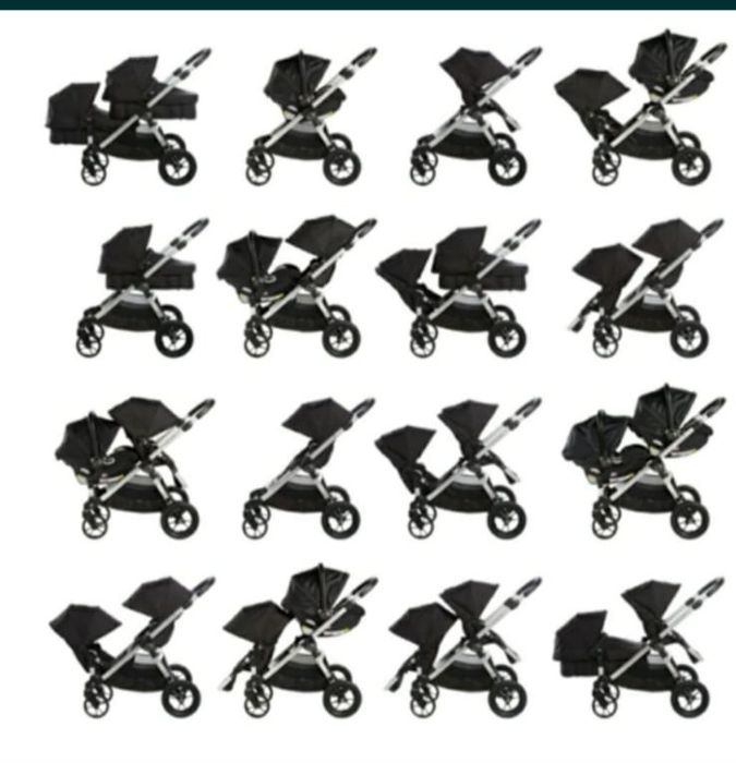 Wózek bliźniaczy Baby Jogger City Select