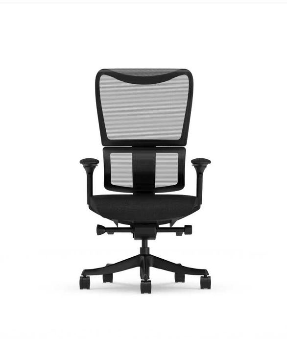 Ergonomiczne Krzesło z Dużym Wyprofilowanym Oparciem (BS8-PRO) czarny