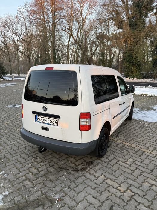 VW Caddy 3, hak, 5 miejsc