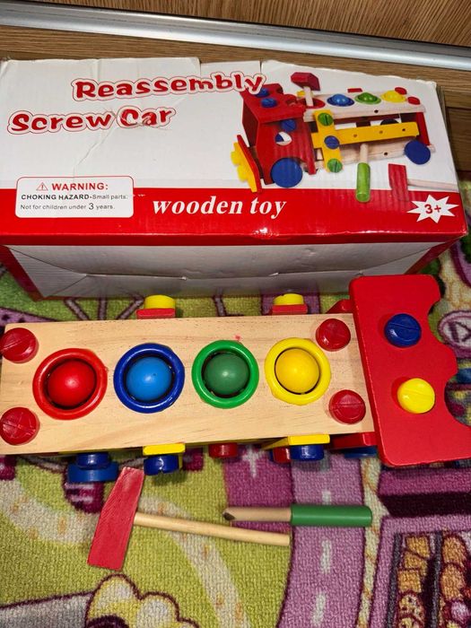 Деревянная машинка- стучалка